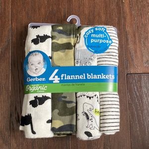Gerber flannel baby blankets